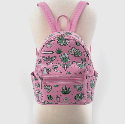 Pretty High Mini Backpack & Wallet