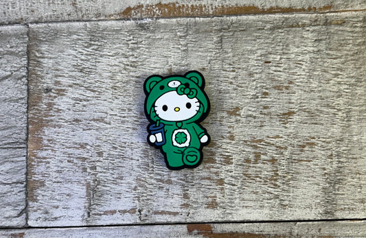 Good Luck Bear Hello Kitty Shoe Charm