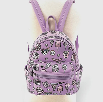 Goth Foods Mini Backpack & Wallet