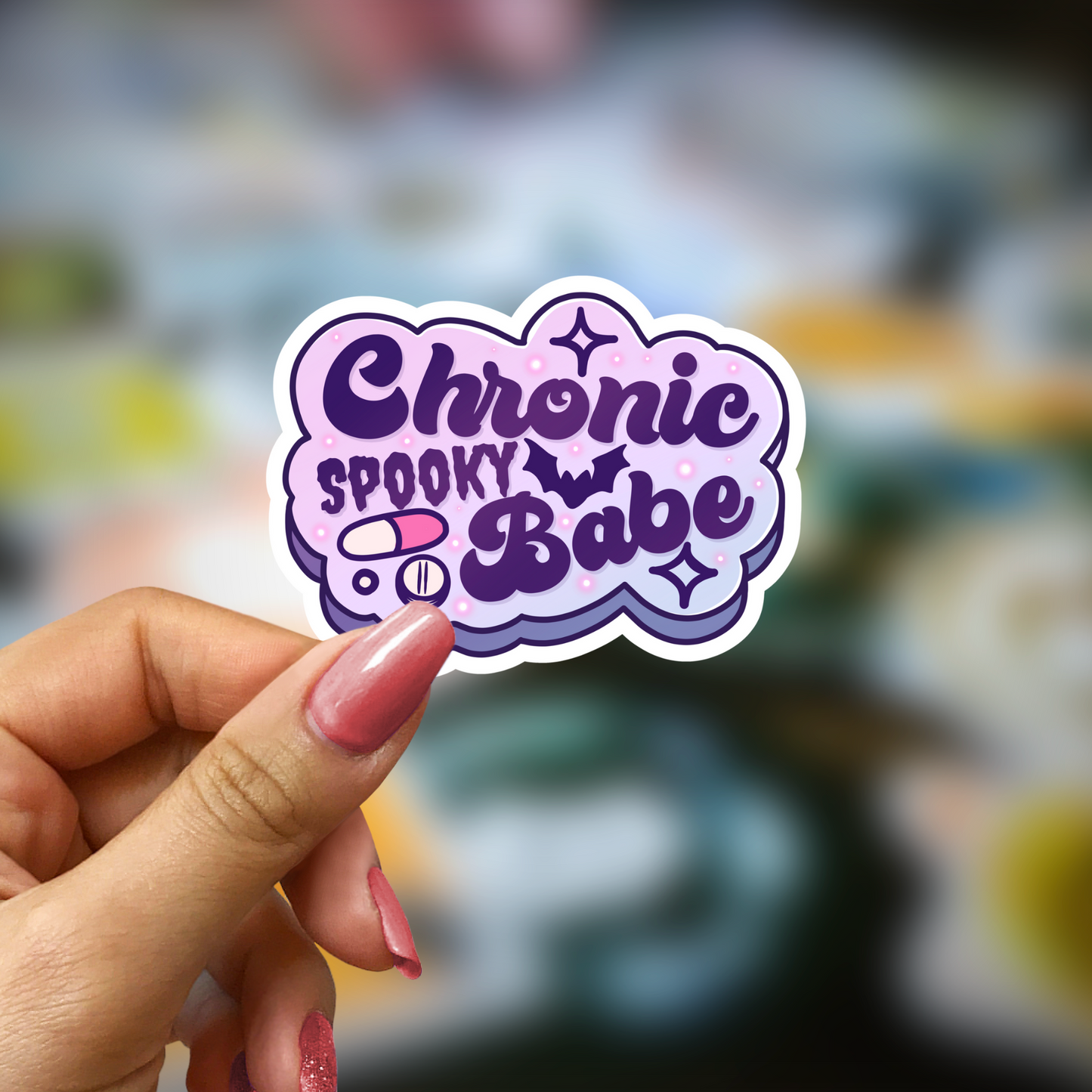 Chronic Spooky 2.5in Water Resistant Sticker