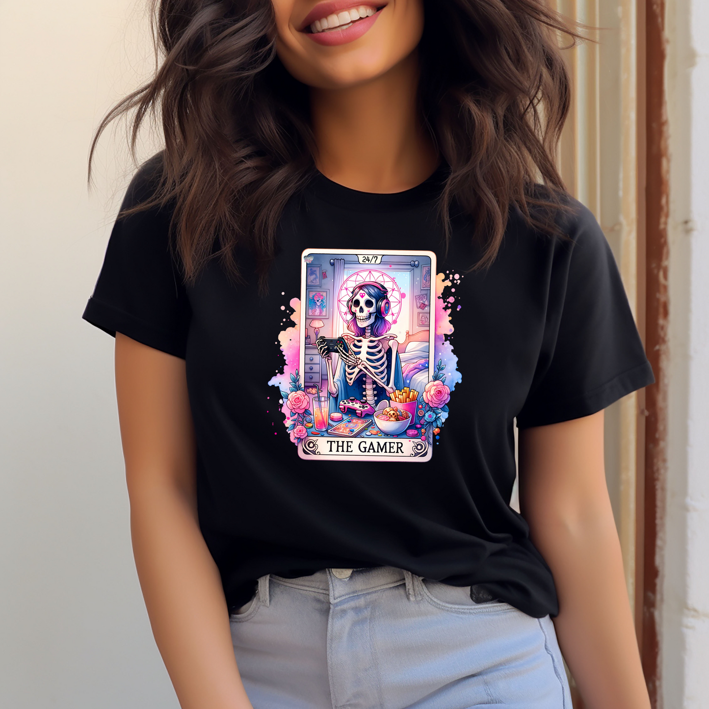 The Gamer Tarot Card Unisex Tee