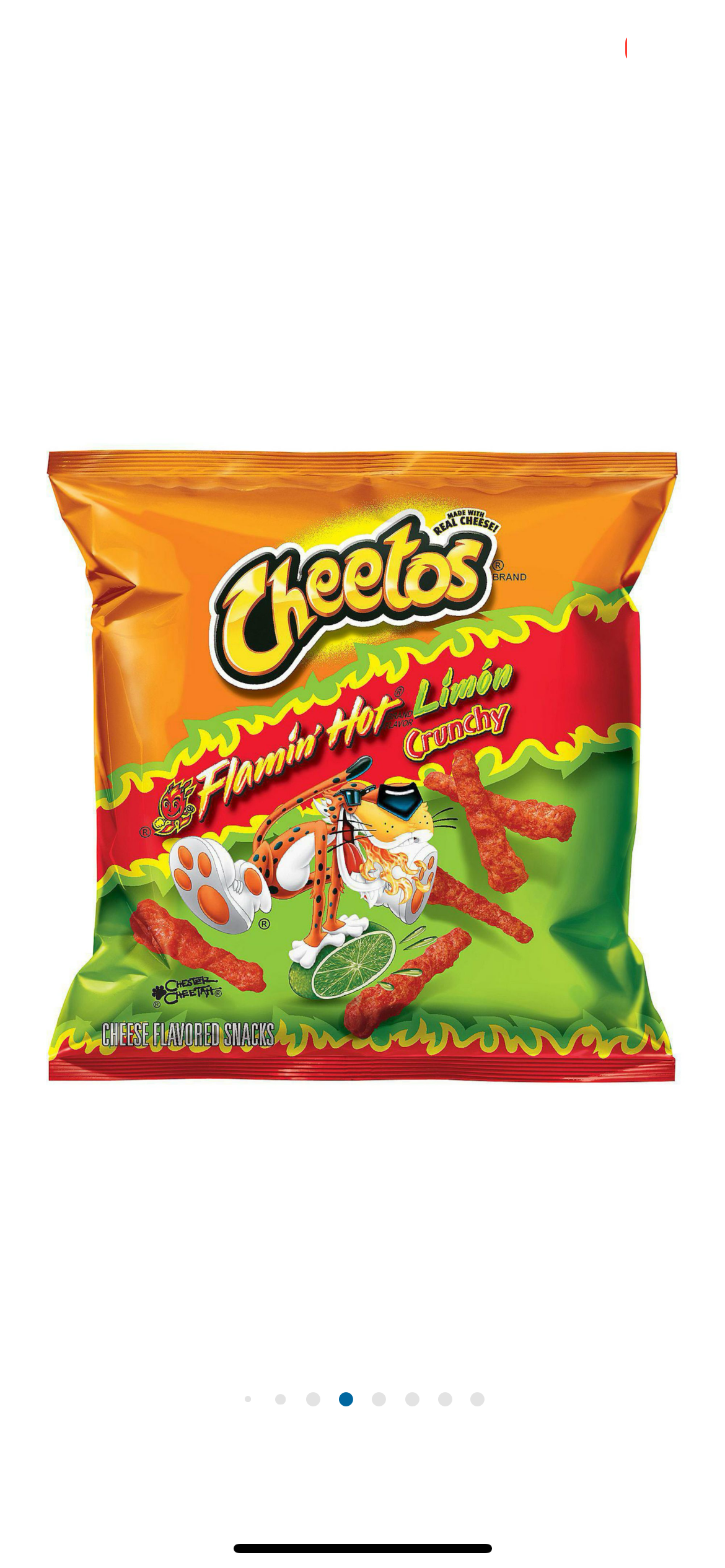 Flamin Hot Limon Cheetos