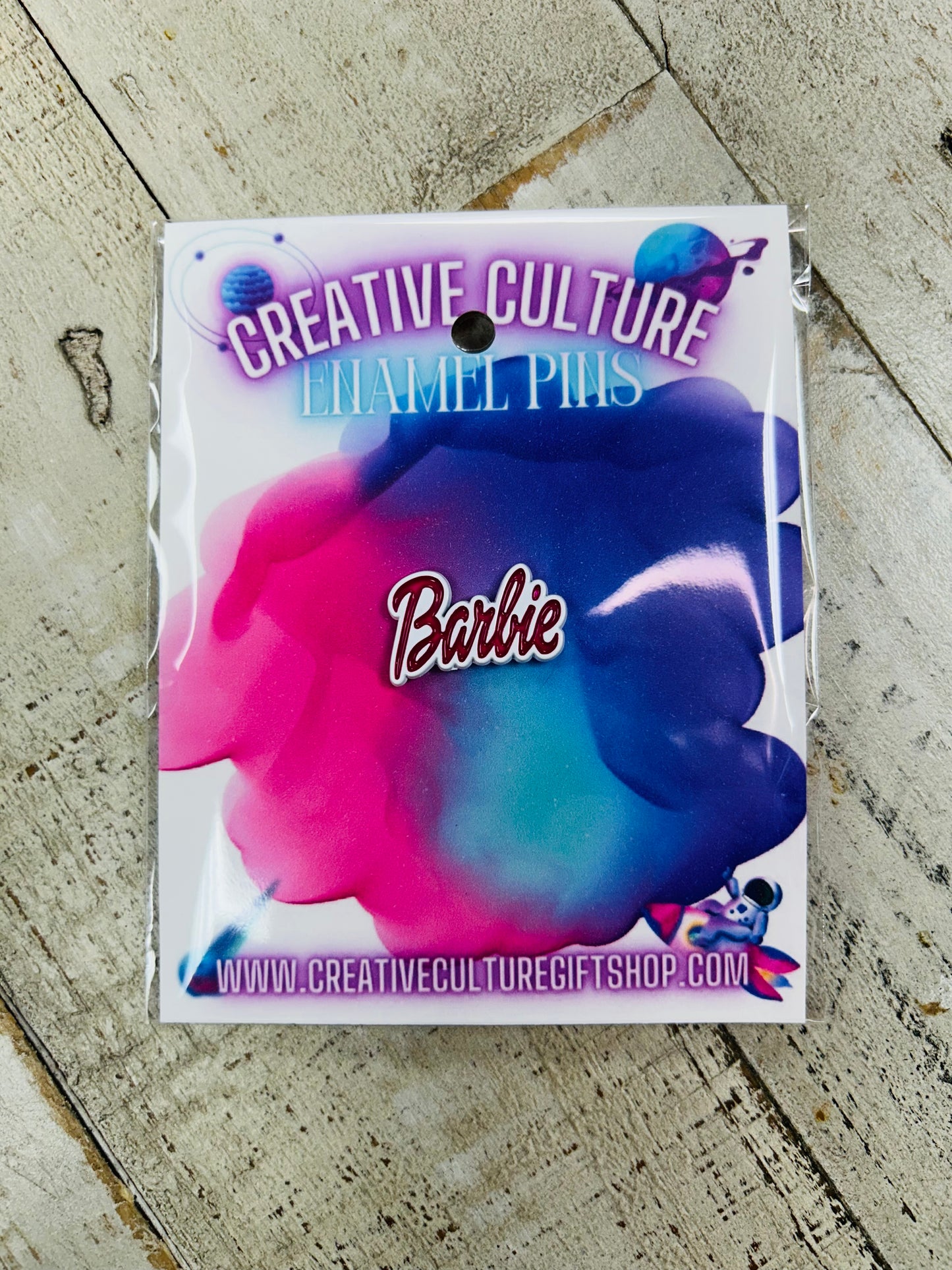 Barbie Enamel Pin