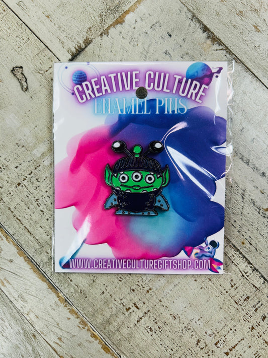 Alien Costume Enamel Pin