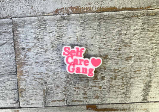 Self Care Gang Shoe Charm