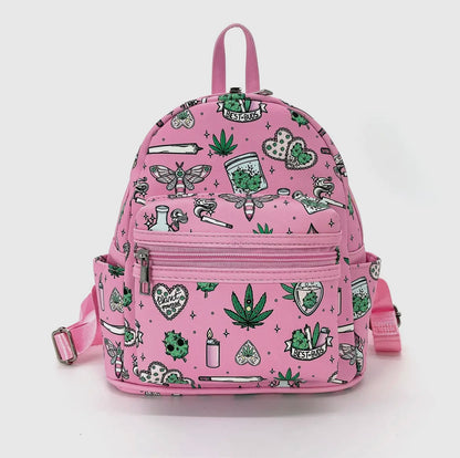 Pretty High Mini Backpack & Wallet