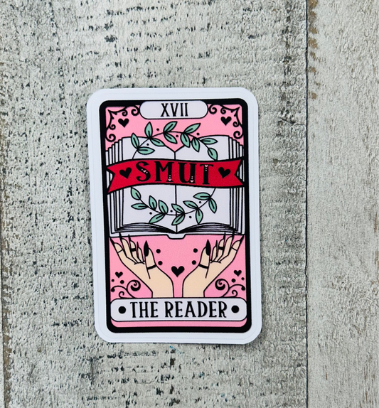 The Reader Tarot Vinyl Sticker