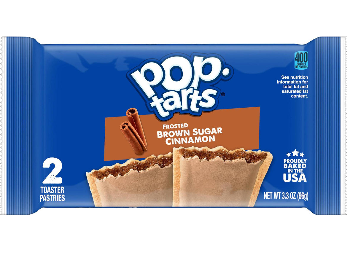 Frosted Brown Sugar Pop Tarts