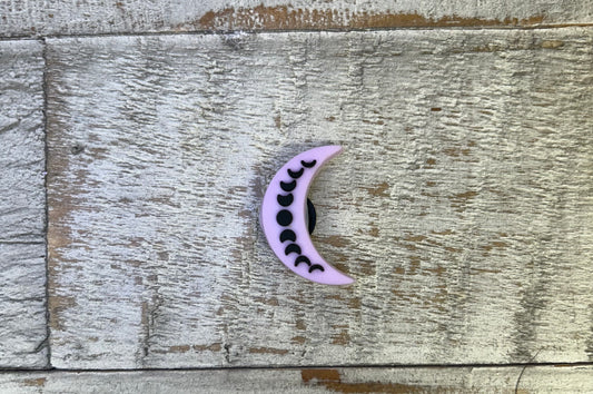 Crescent Moon Shoe Charm