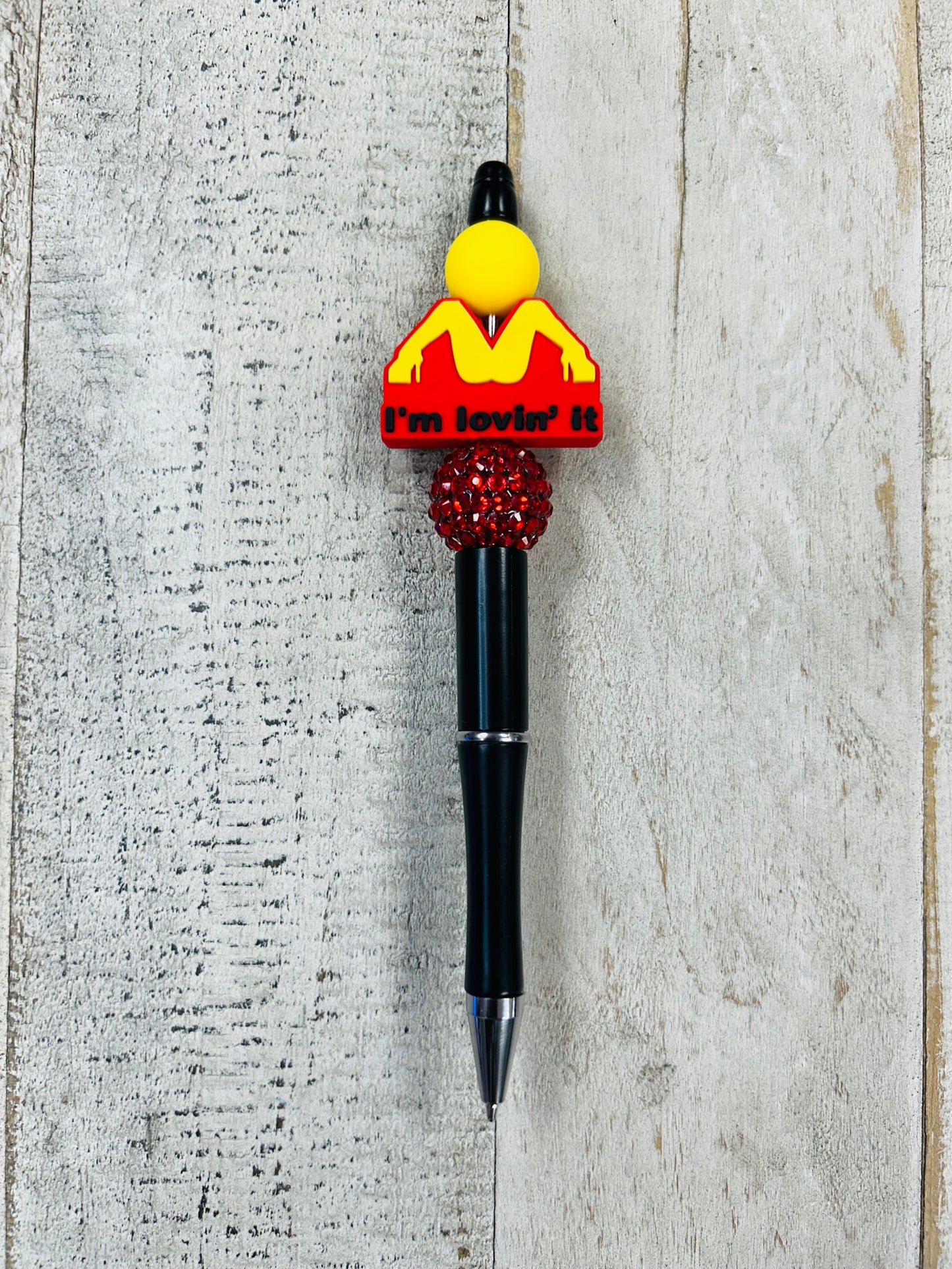 I’m Lovin’ It Beaded Pen