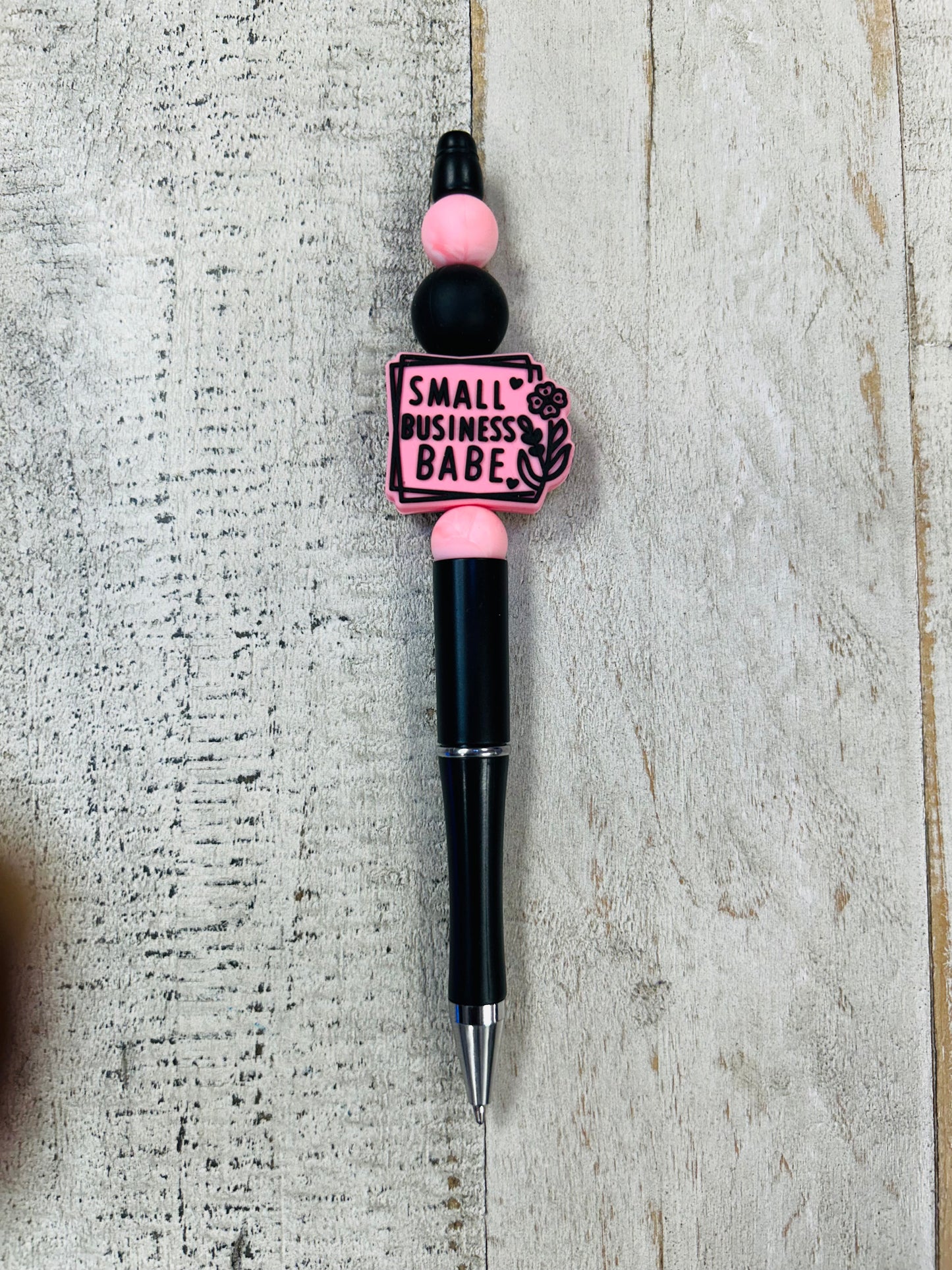 Small Business Babe Beaded Pen