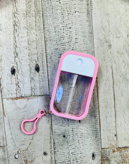 Refillable Hand Sanitizer Spray Bottle Keychain