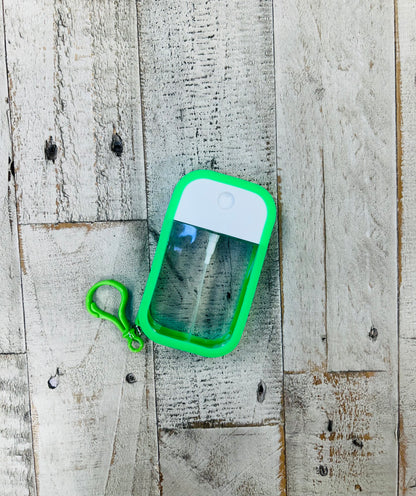 Refillable Hand Sanitizer Spray Bottle Keychain