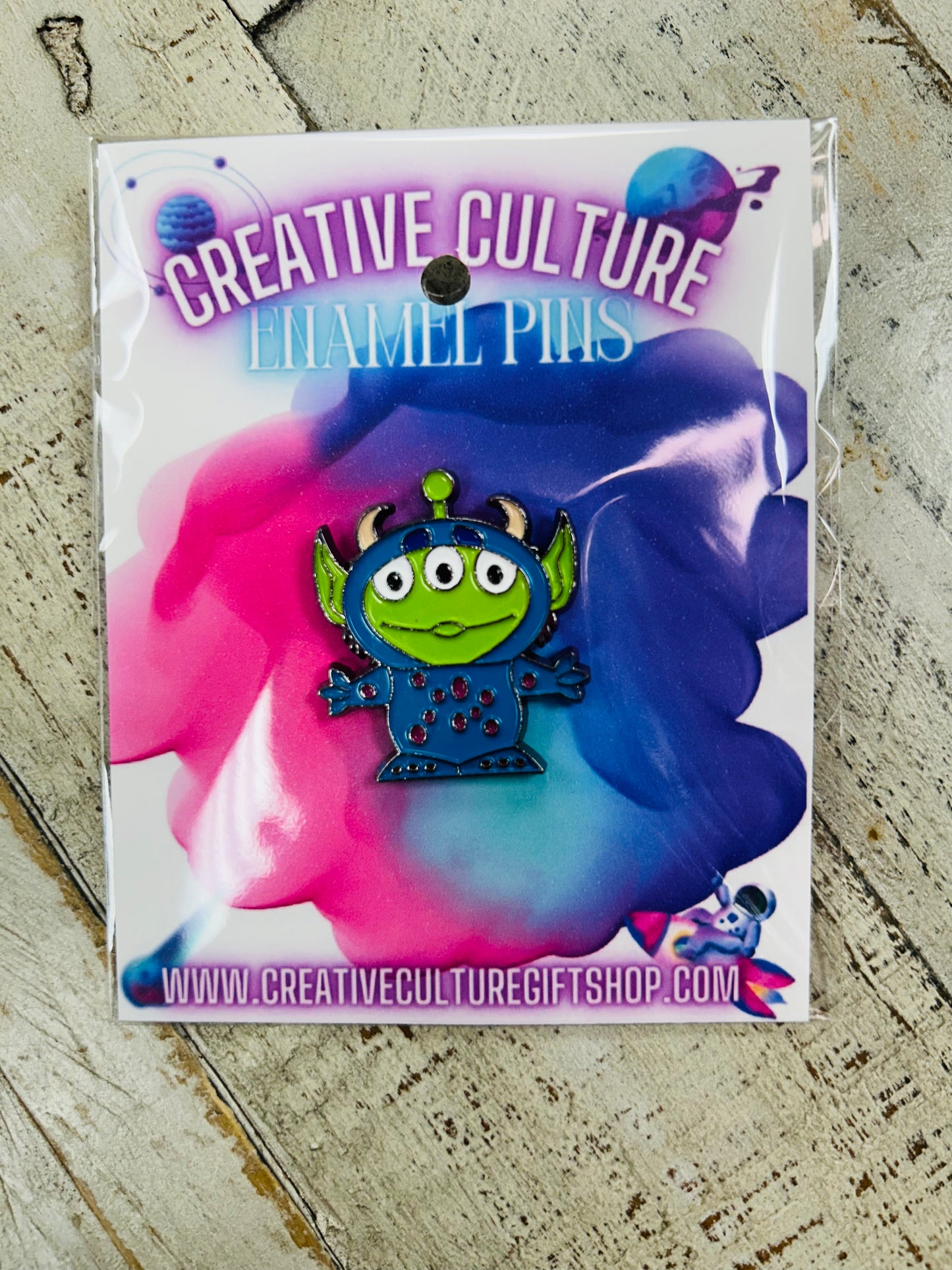 Sully Alien Enamel Pin