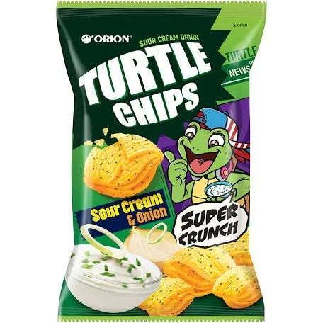 Sour Cream & Onion Turtle Chips