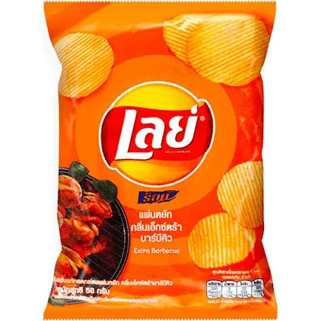 Extra Barbecue Ridged Lays Chips