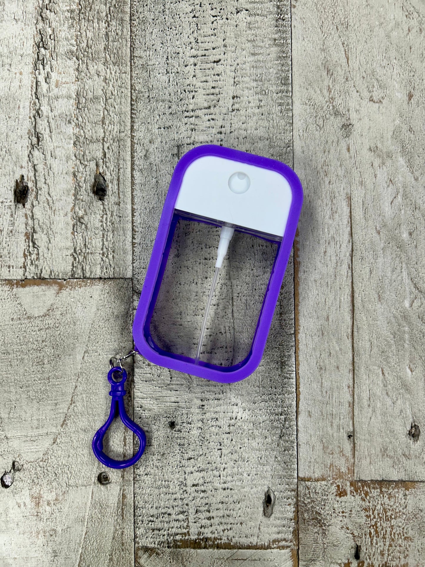 Refillable Hand Sanitizer Spray Bottle Keychain