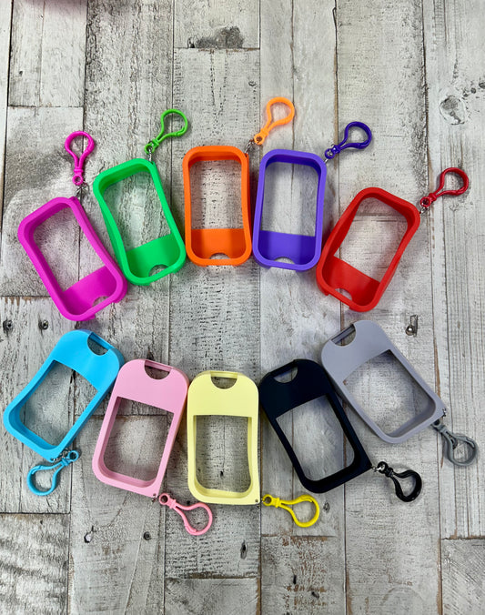 Hand Sanitizer Spray Bottle Silicone Case